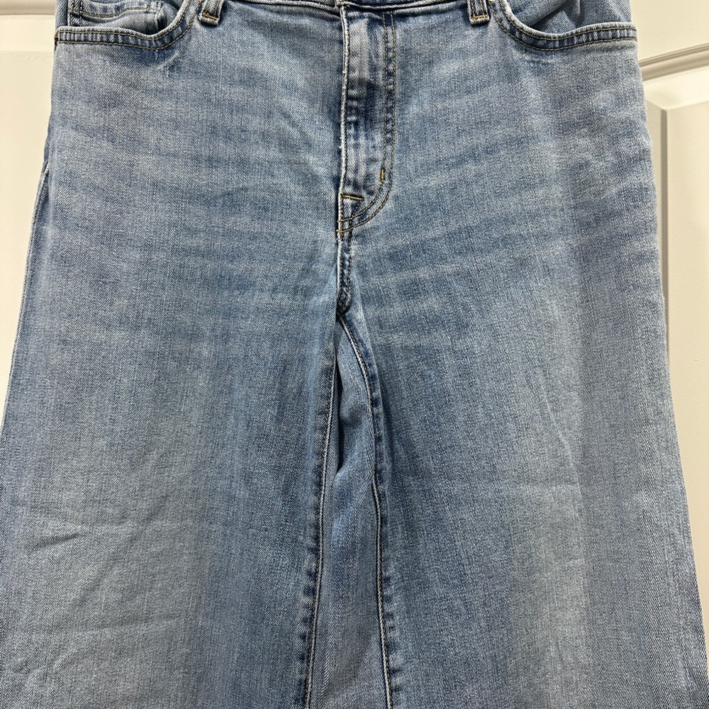 NILI LOTAN Denim Bell-Bottom Jeans